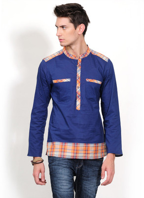 60% OFF on Yepme Checkered Men's A-line Kurta