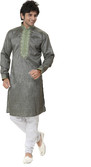 Zorro Solid Men's Straight Kurta