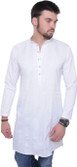 30% OFF on Qdesigns Solid Men's Straight Kurta