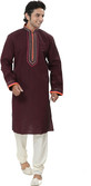 Zorro Solid Men's Straight Kurta
