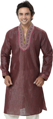 Zorro Solid Men's Straight Kurta Zorro Solid Men's Straight Kurta