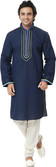 Zorro Self Design Men's Straight Kurta Zorro Self Design Men's Straight Kurta