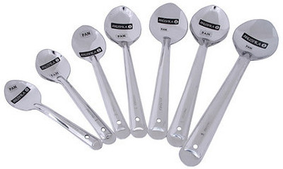 37% OFF on Tallboy Tallboy Anushka Pan Ladle set of 7all size 0 to 6 Steel Ladle Steel, Pack of 7 37% OFF on Tallboy Tallboy Anushka Pan Ladle set of 7all size 0 to 6 Steel Ladle Steel, Pack of 7