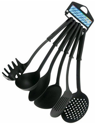 50% OFF on Dolphy Nylon Ladle Black, Pack of 6 50% OFF on Dolphy Nylon Ladle Black, Pack of 6