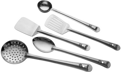 Cielo Stainless Steel Ladle Silver, Pack of 5 Cielo Stainless Steel Ladle Silver, Pack of 5