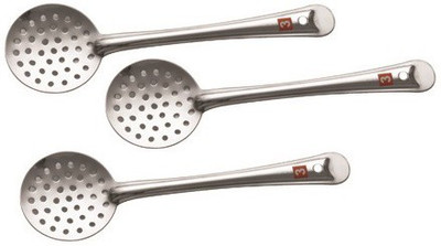 50% OFF on Cielo Stainless Steel Ladle Silver, Pack of 3 50% OFF on Cielo Stainless Steel Ladle Silver, Pack of 3