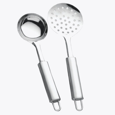 68% OFF on LM Trenton Stainless Steel Ladle White, Pack of 2 68% OFF on LM Trenton Stainless Steel Ladle White, Pack of 2