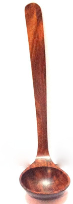 Devnow Bar Wooden Ladle Brown, Pack of 1