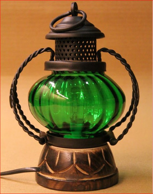 39% OFF on Pindia Electric Lamp Holder Home Décor Decorative Table Lamp Hanging Lantern Stand Tea Light Gift Item Green Iron, Wooden, Glass Lantern 39% OFF on Pindia Electric Lamp Holder Home Décor Decorative Table Lamp Hanging Lantern Stand Tea Light Gift Item Green Iron, Wooden, Glass Lantern
