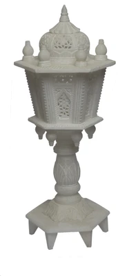 11% OFF on Artist Haat White Marble Lantern