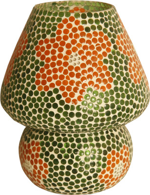 53% OFF on EarthenMetal Red, Green Glass Lantern 53% OFF on EarthenMetal Red, Green Glass Lantern