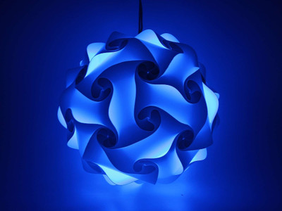 30% OFF on Somya Leger SL 30 A BL Blue Polypropylene Lantern