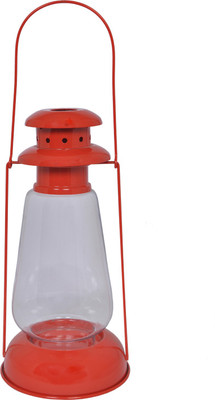 19% OFF on Triston Home Red Iron, Glass Lantern 19% OFF on Triston Home Red Iron, Glass Lantern