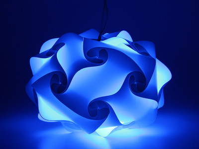 29% OFF on Somya Leger SL 20 BL Blue Polypropylene Lantern 29% OFF on Somya Leger SL 20 BL Blue Polypropylene Lantern