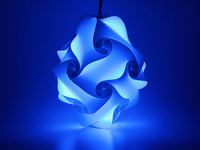 22% OFF on Somya Leger SL 16 BL Blue Polypropylene Lantern 22% OFF on Somya Leger SL 16 BL Blue Polypropylene Lantern