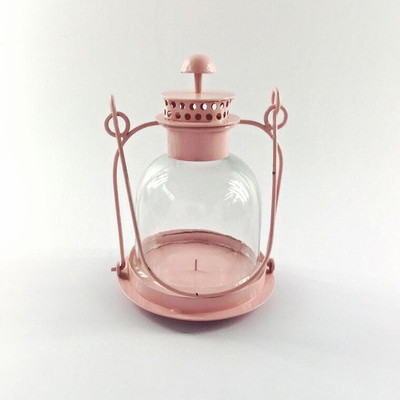50% OFF on Shapes Unlimited Pink Iron Lantern 50% OFF on Shapes Unlimited Pink Iron Lantern