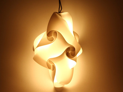 28% OFF on Somya Leger SL 9 A Y Yellow Polypropylene Lantern