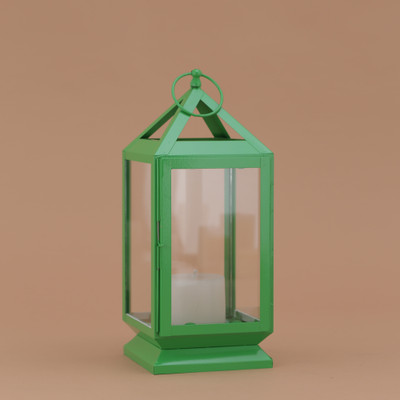 3% OFF on Indecrafts Green Iron Lantern 3% OFF on Indecrafts Green Iron Lantern