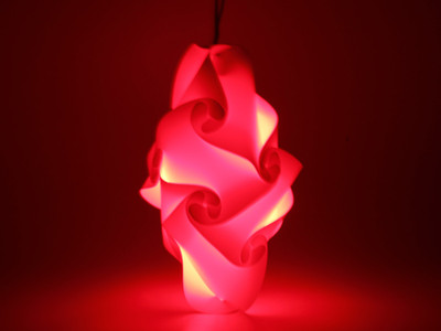 25% OFF on Somya Leger SL 12 B R Red Polypropylene Lantern