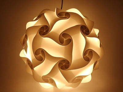 30% OFF on Somya Leger SL 30 A Y Yellow Polypropylene Lantern