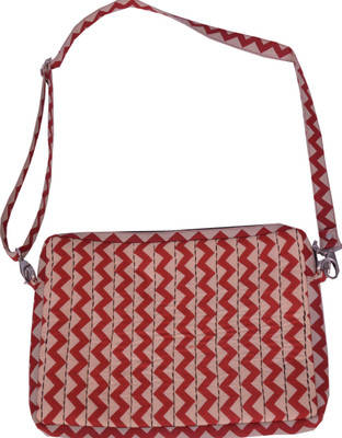 60% OFF on Chhipa Prints 13 inch Sling Bag Red 60% OFF on Chhipa Prints 13 inch Sling Bag Red