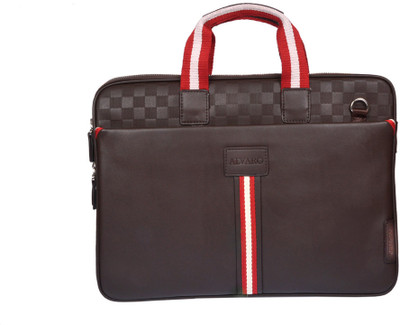 Alvaro Castagnino 16 inch Laptop Messenger Bag Brown02 Alvaro Castagnino 16 inch Laptop Messenger Bag Brown02