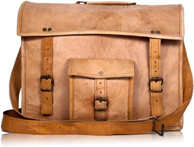 45% OFF on Foonty Laptop Messenger Bag Brown