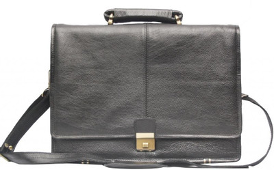 62% OFF on Nerita 16 inch Expandable Laptop Messenger Bag BLACK 33 62% OFF on Nerita 16 inch Expandable Laptop Messenger Bag BLACK 33