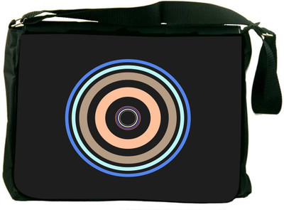 46% OFF on Snoogg 15 inch Laptop Messenger Bag Multicolor