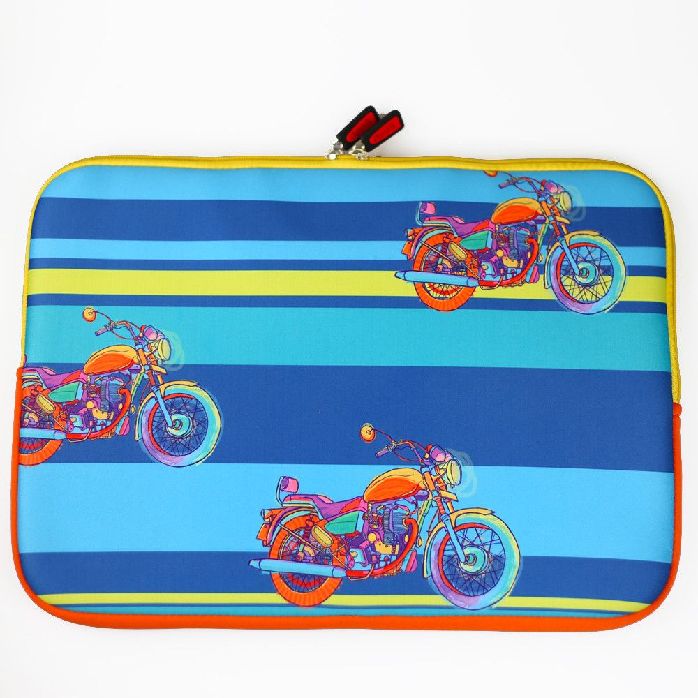 Chumbak 15 inch Motorcycle 15 inch Sleeve/Slip Case Multicolor