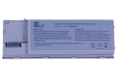 62% OFF on 4D Latitude D631N 6 Cell Laptop Battery 62% OFF on 4D Latitude D631N 6 Cell Laptop Battery