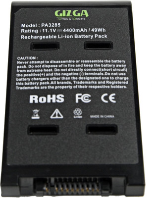 52% OFF on Gizga (USA) Battery for Toshiba PA3285 6 Cell Laptop Battery 52% OFF on Gizga (USA) Battery for Toshiba PA3285 6 Cell Laptop Battery