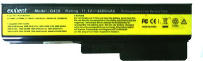 48% OFF on Exilient G430 6 Cell Laptop Battery
