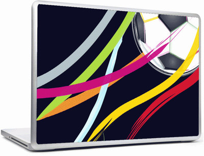 24% OFF on Headturnerz Football Artistic Strands Vinyl Laptop Decal