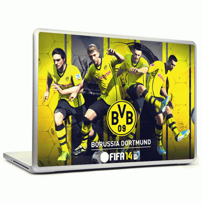 24% OFF on Headturnerz Borussia Dortmund Fifa Vinyl Laptop Decal