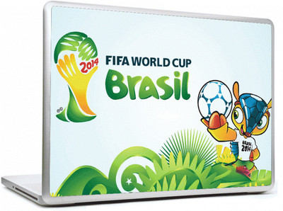 24% OFF on Headturnerz Brazil Fifa World Cup Mascot Art Vinyl Laptop Decal