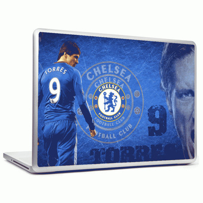 24% OFF on Headturnerz Torres Chelsea Football Club Vinyl Laptop Decal