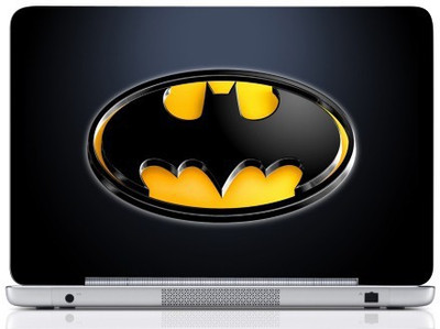 WebPlaza Batman Logo 5 Skin Vinyl Laptop Decal (All Laptops With Screen Size Upto 15.6 Inch)