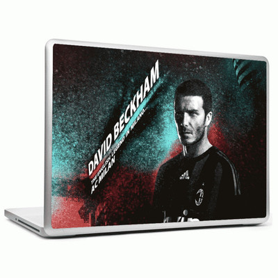 24% OFF on Headturnerz David Beckham Ac Milan Football Club Vinyl Laptop Decal