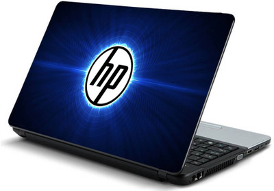 Print Shapes Blue HP Vinyl Laptop Decal Print Shapes Blue HP Vinyl Laptop Decal