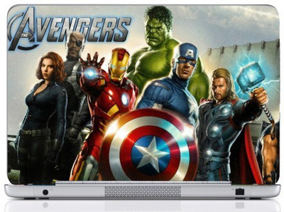 WebPlaza Avengers Team Hulk Skin Vinyl Laptop Decal (All Laptops With Screen Size Upto 15.6 Inch)