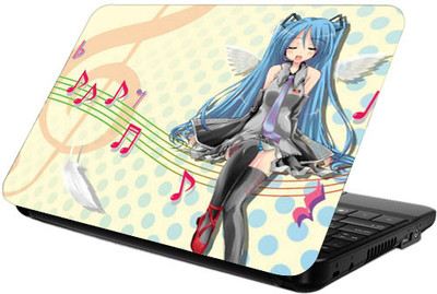 65% OFF on Printland Lady Guitarist Vinyl Laptop Decal