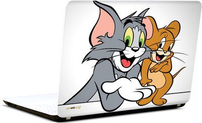 Pics And You Tom And Jerry Cartoon Themed 191 3M/Avery Vinyl Laptop Decal (Laptops And MacBooks)