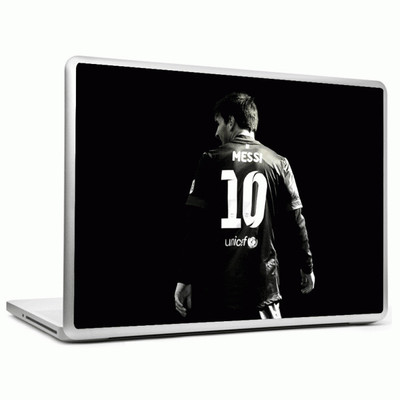 24% OFF on Headturnerz Messi Monocrome Vinyl Laptop Decal