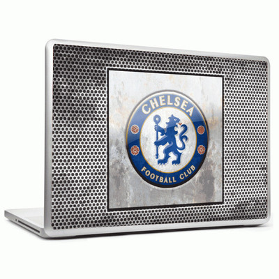 24% OFF on Headturnerz Chelsea Logo Steel Background Vinyl Laptop Decal