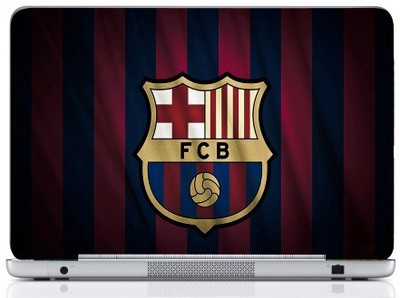 WebPlaza Fcb Pink And Blue Skin Vinyl Laptop Decal (All Laptops With Screen Size Upto 15.6 Inch)