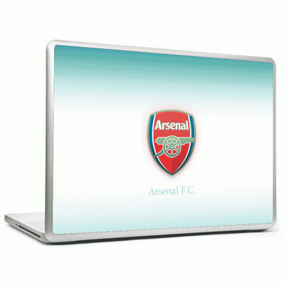 24% OFF on Headturnerz Arsenal Fc Logo in Blue Background Vinyl Laptop Decal