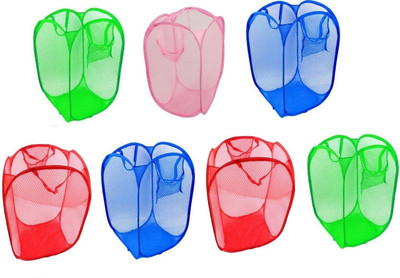 75% OFF on OshopTrades 3 L Multicolor Laundry Basket