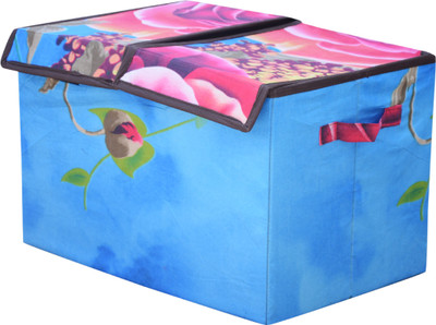 50% OFF on Z Decor 20 L Multicolor Laundry Basket 50% OFF on Z Decor 20 L Multicolor Laundry Basket