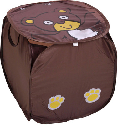 60% OFF on Fablooms 8 L Brown Laundry Basket